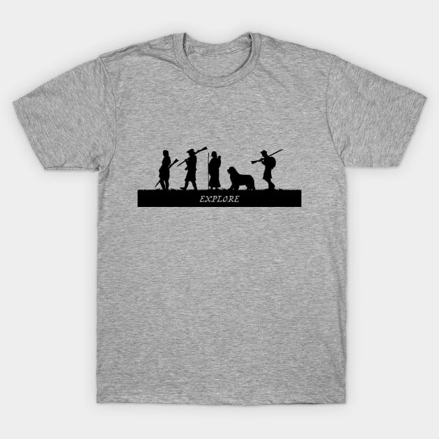 Explorers on the move T-Shirt by explorerspodcast